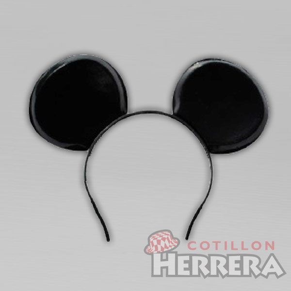 Vincha Negra Ratón