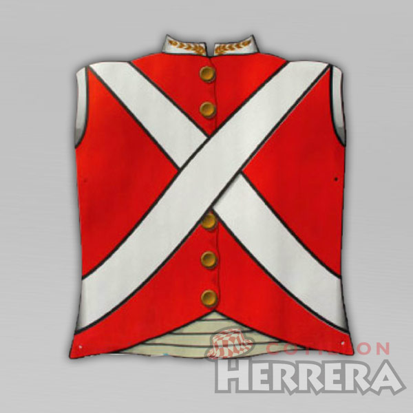 Pechera Realista Roja